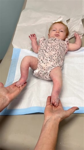 Kayla Cornutt on Instagram: "Celebrating today 🙌 God is so good 🤍 #clubfoot #clubfootbaby #clubfootwarrior #clubfootjourney #clubfootbootsandbar #newborn #12weeksold #newbornmom #newborn #mom #relatable #newmom #momof2 #2under3 #postpartum"