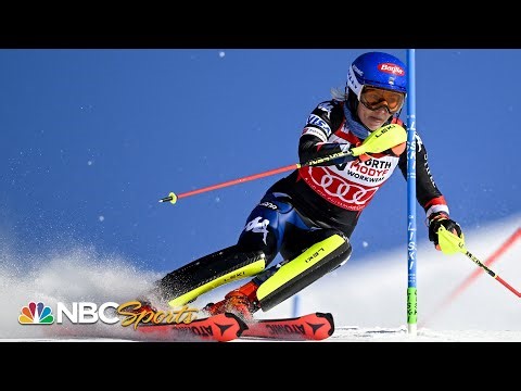 MIKAELA SHIFFRIN IS BACK: dominating slalom run in return from injury seals 96th WC win | NBC Sports