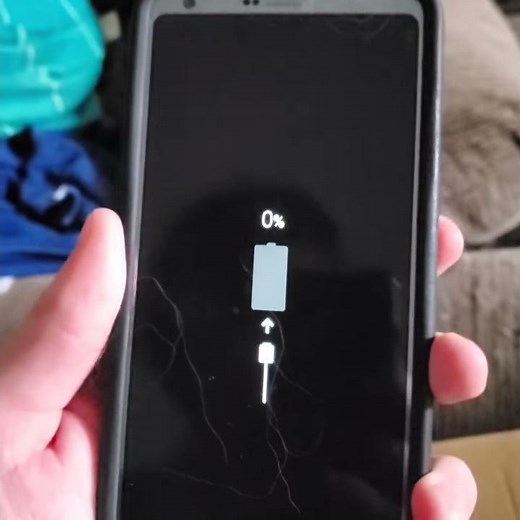 lg g6 battery too low to turn on