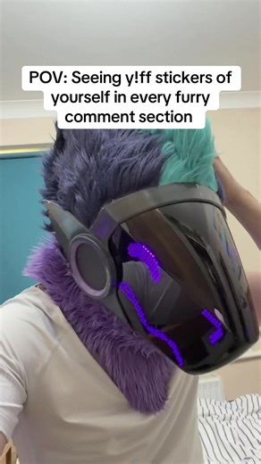 Seeing Your Furry Stickers Everywhere!