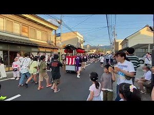 長野市松代町祇園祭 御神輿 令和5(2023)-07-16 [松代テレビ局]