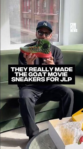 They really made the 'GOAT' movie sneakers for JLP #complexnews