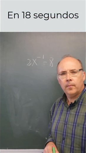 Juan Medina Molina on Instagram: "💡 ECUACIONES con EXPONENTES NEGATIVOS resueltas de forma 🧠 INTELIGENTE 🧠 #tagustao #matematicas"