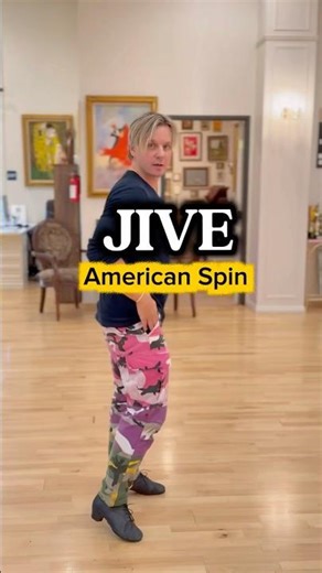 Jive American Spin - dance tutorial by Oleg Astakhov