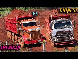 OVERLOADED ? American Heavy Haulers vs Chinese Trucks : PT.4