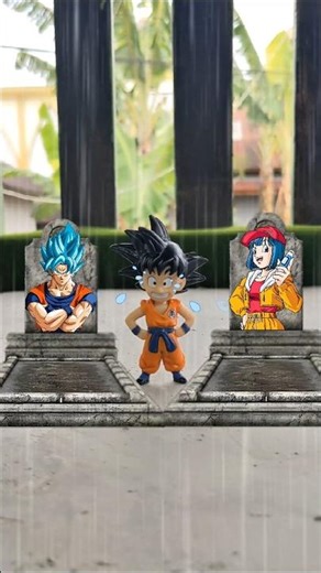 goku lives alone - Toys ASMR #goku #dragonball