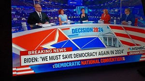 Chris Hayes speaks of President Biden's "TITANIC EGO" on the night he passed the torch