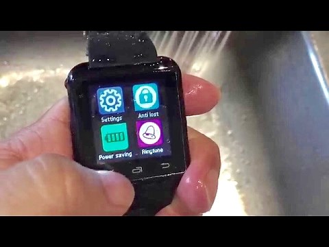 Review and durability test of the UZOU Luxury U8 Bluetooth Smart Watch
