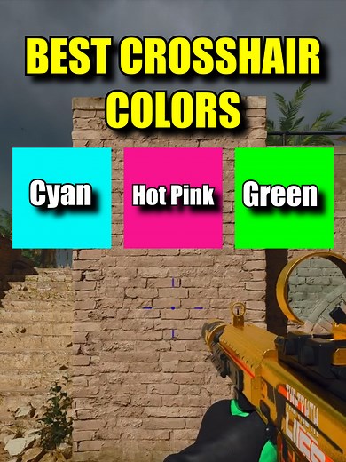 Best Crosshair Colors for Black Ops 6