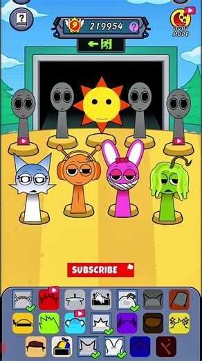 Sprunki Para Retake Sun Update Crazy Moments #SprunkiParaRetake #SprunkiSun #incredibox #ytshorts