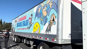 1K views · 33 reactions | The Scholastic Book Fair truck has delivered a full load of excitement to CCCS and our students could not contain their cheers! The Book Fair opens Wednesday morning and every purchase helps our library grow and keeps wonderful new stories coming for students and book clubs.  Wednesday 11/5 – Friday 11/7 ⏰ 7:30am – 4:00pm  The Café (next to the MPR) Thank you for supporting the joy of reading! | Contra Costa Christian Schools | Facebook