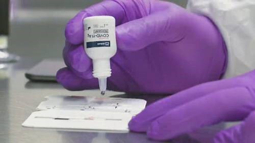 Where is Canada at with approving at-home COVID-19 test kits?