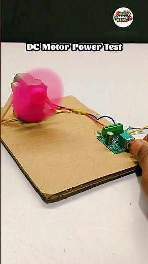 DC Motor Power Test Using Speed Controller | How Powerful Is It?