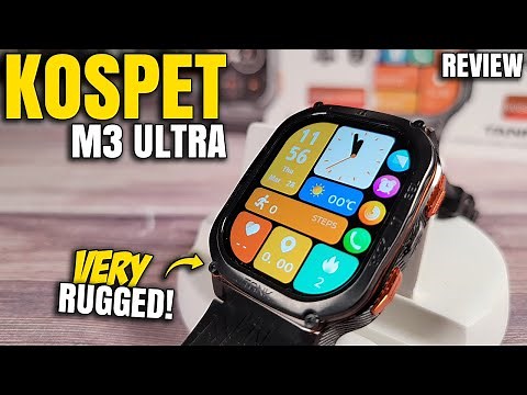 A Fantastic Value! | Kospet Tank M3 Ultra Rugged Smartwatch Review