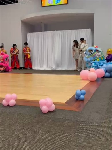 Wah Lum Kung Fu & Tai Chi Academy on Instagram: "It's a girl! Congratulations to the happy family! Our first gender reveal (assigned sex at birth) lion dance!"
