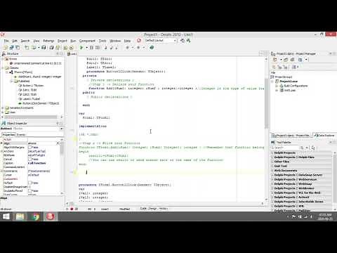 Delphi - Create a simple function