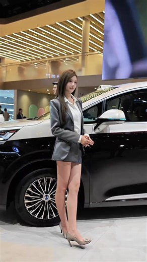 #車模天花板 #車展女神 #車模界的勞斯萊斯 #劉琴 #牛牛 身高175 體重49