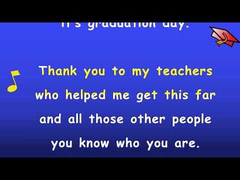 Kindergarten Graduation Song with Lyrics - Karaoke Sing Along