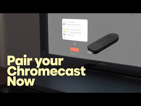 How To Pair Chromecast with Remote - easy steps