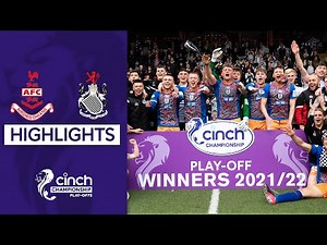 Airdrieonians 1-2 Queen's Park | cinch Championship Play-Off Final (2nd Leg) | Highlights
