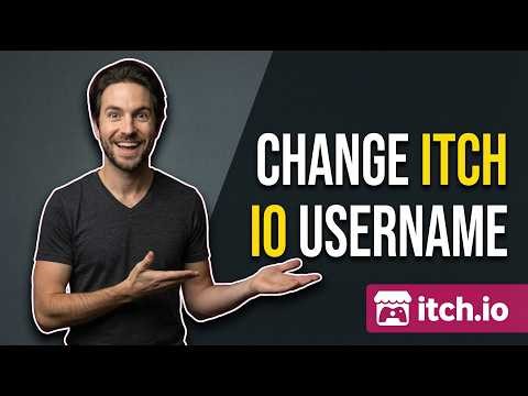 How To Change Itch Io Username (2026 Easy Guide)