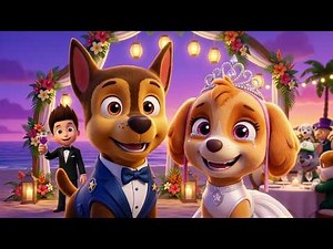 Chase and Skye Get MARRIED?! | Paw Patrol Wedding Special