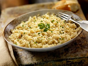 Risotto au parmesan très rapide