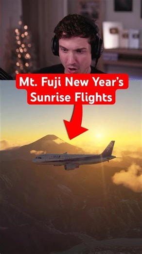 Mt Fuji New Year’s Sunrise Flights