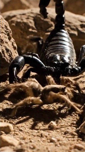 Scorpion vs Camel Spider | One Sting Ends It #wildlife