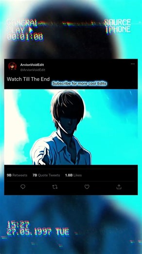 Light Yagami Edit | Death Note Edit