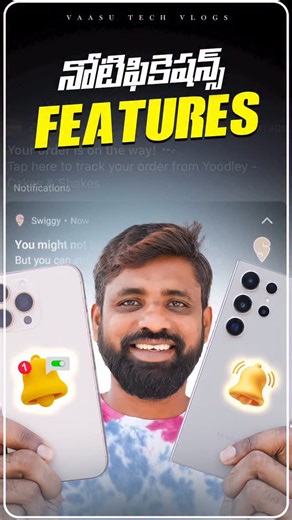 Vaasu Gaddam on Instagram: "iPhone vs Samsung Notifications 🔕 | Who Gives You More Control? Ever tried customizing app notifications on an iPhone? 😤 It’s either all ON or all OFF! Meanwhile, Samsung (and most Android phones) let you control everything — from sound, vibration, pop-ups, to categories per app! 💥 When it comes to detailed notification control, Android is just on another level. 🔧📲 #TeamAndroid or #TeamiPhone — what’s your pick? 🤔👇 🎯 Watch the full comparison to see why Androi