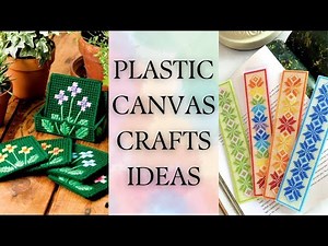 Beautiful Handmade Plastic Canvas Craft Ideas🥰