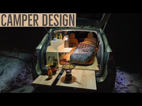 How I Built my Subaru Camper: New Design