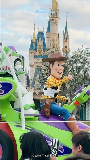 POV: Harmony in Color Parade Highlights at Tokyo Disneyland 🌈✨ 東京ディズニーランド パレード