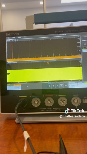 En este video hablaremos sobre la función FFT de un osciloscopio y cómo calcular y analizar los aspectos armónicos de las principales formas de onda #education #divulgacion #osciloscopio #fft #fouriertransform #math #electronica #onda #armonicos