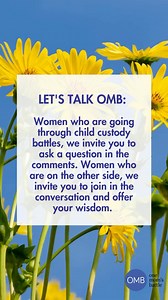 13K views · 189 reactions | Women who are going through child custody battles, we invite you to ask a question in the comments. Women who are on the other side, we invite you to join in the conversation and offer your wisdom. #DivorcingNarcissist #DivorceMom #narcissisticabuse | One Moms Battle | Facebook