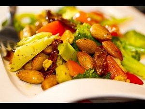 Savory Broccoli Almond Stir Fry
