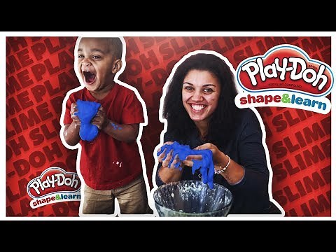 DIY PLAY-DOH SLIME | THE PRINCE FAMILY