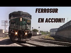 Asi Trabajan las maquinas FERROSUR Lejos de Casa!