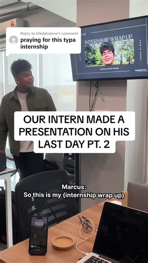 Internship Wrap Up: Our Intern's Last Day Presentation