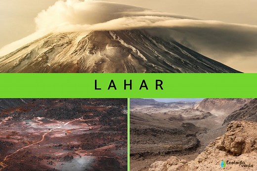 Lahar: qué es y cómo se forma - Resumen con imágenes y esquema