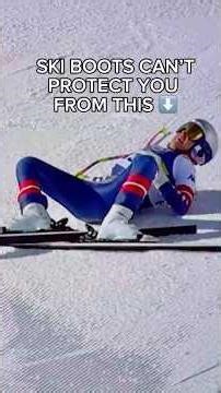 Your Ski Boots Can’t Protect You From This #shorts #anklefracture #olympics