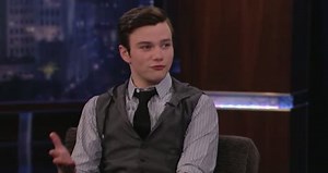 Chris Colfer on Jimmy Kimmel Live