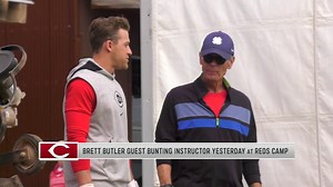 2.3K views · 80 reactions | When you think of the best bunters in baseball history, Brett Butler is right at the top of the list. Butler made another appearance in @Reds camp and worked with them on the skill. Reportedly, Butler was very impressed with Elly De La Cruz, among others! ⚡  | FanDuel Sports Network Cincinnati | Facebook