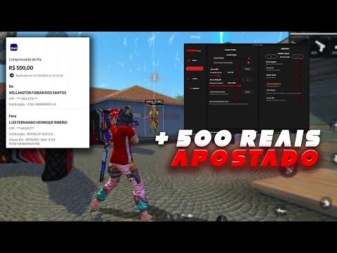 GANHEI APOSTADO DE 500$ COM XIT😯🎯 USEI PAINEL EM APOSTADO AIMBOT ADM ACHOU NADA🤣