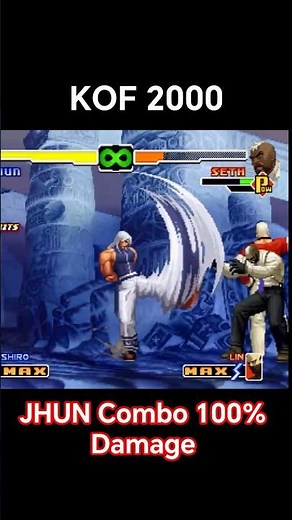 KOF 2000 / JHUN Combo 100% Damage