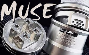 2017蒸汽时代 MUSE RDA 缪斯滴油雾化器评测