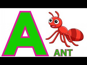 A to Z Alphabet Song for Kids | Learn ABC with Fun Examples (Ant, Bus, Cake)