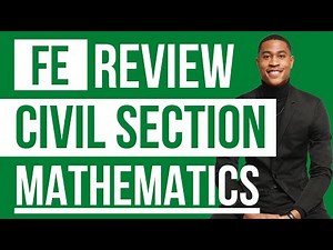 Mathematics Review For The FE Civil Exam: Single Variable Calculus Practice Problem & Solution