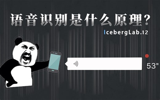 语音识别的原理是什么？你说的话是怎么变成文字的【冰山实验室#12】